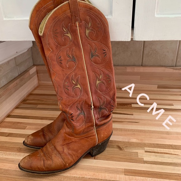 ACME Shoes - Vintage Women’s ACME Western Boots